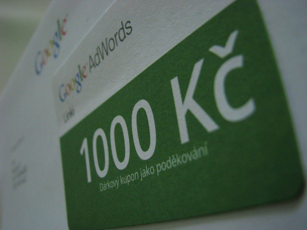 adwors-1000-kc 1000 Kč zdarma od Google AdWords