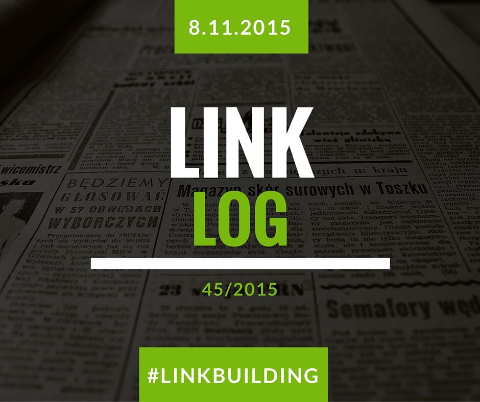 Link Log 45/2015