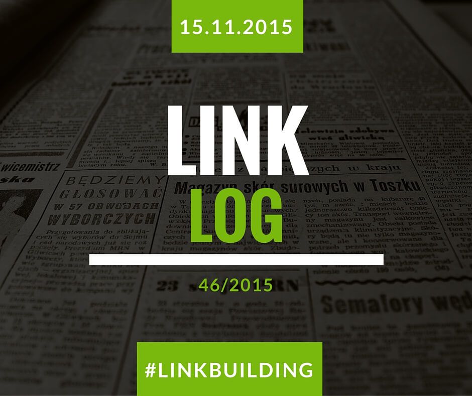 Link Log 46/2015