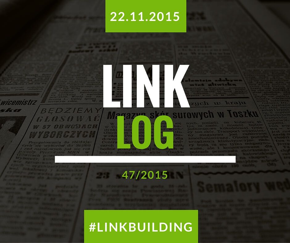 Link Log 47/2015