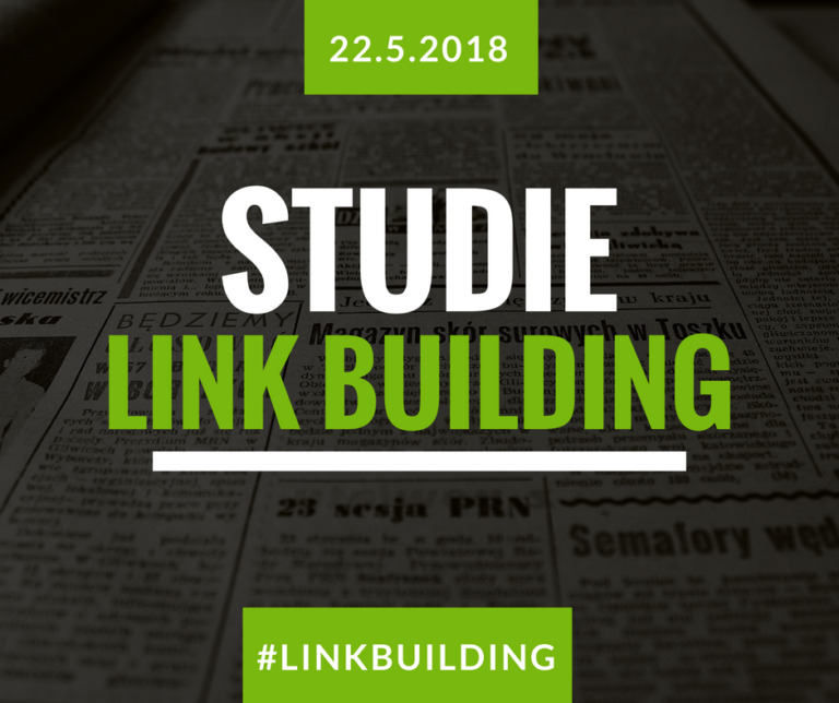 Link building & on-page SEO studie: živě
