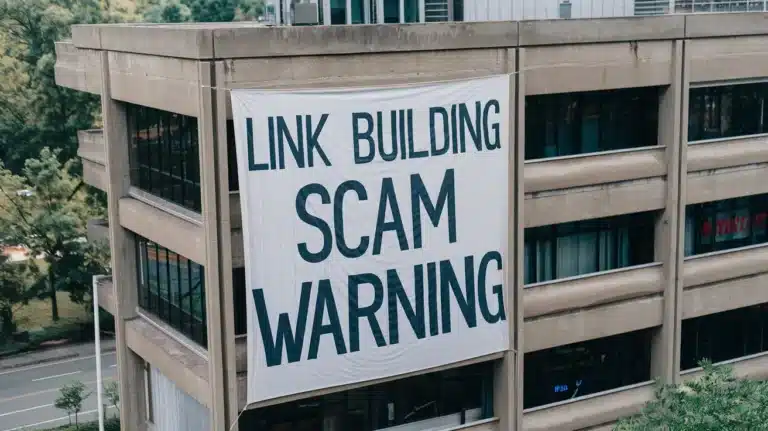 Nejnovější scam v link buildingu!